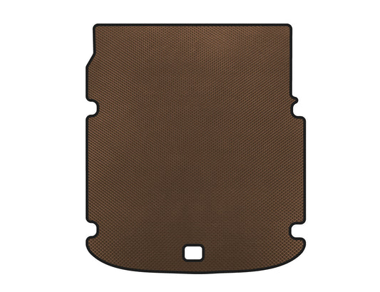 Trunk mat V-2 (2014-2018, Brown) for Audi A7 2010-2018 - image 1