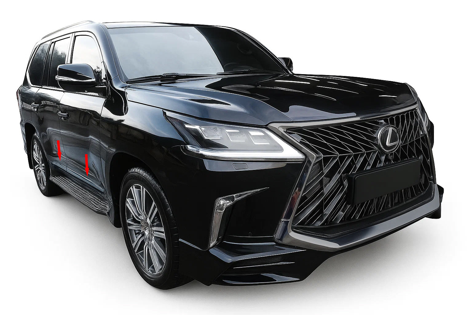 Molding Covers BlackEdition (for 2016+) for Lexus LX570/450d 2008-2022 - image 1