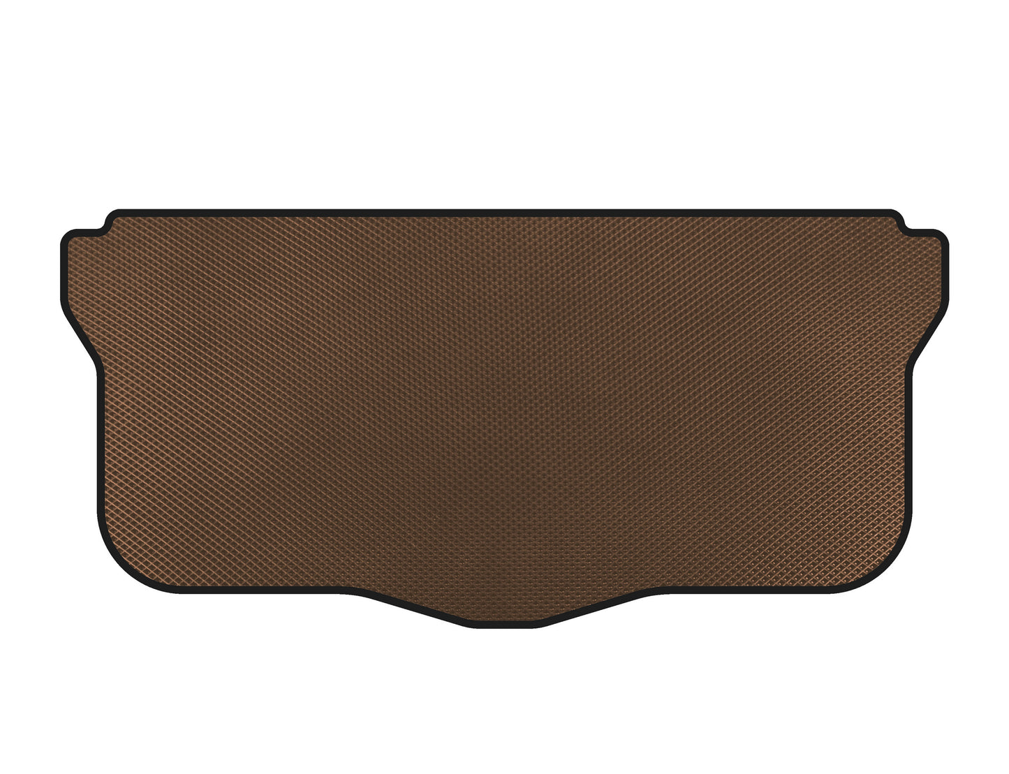 EVA Trunk Mat (HB, Brown) for Citroen C-1 2014-2021 - image 1