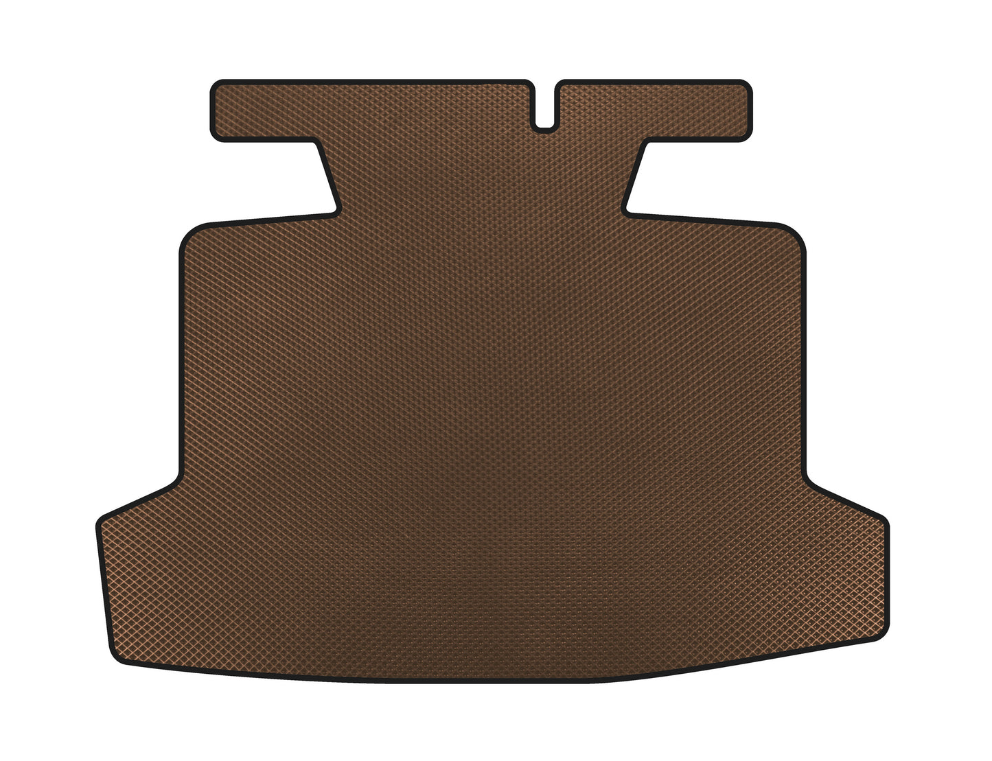 EVA Trunk Mat (SD, Brown) for Dodge Dart 2012-2017 - image 1