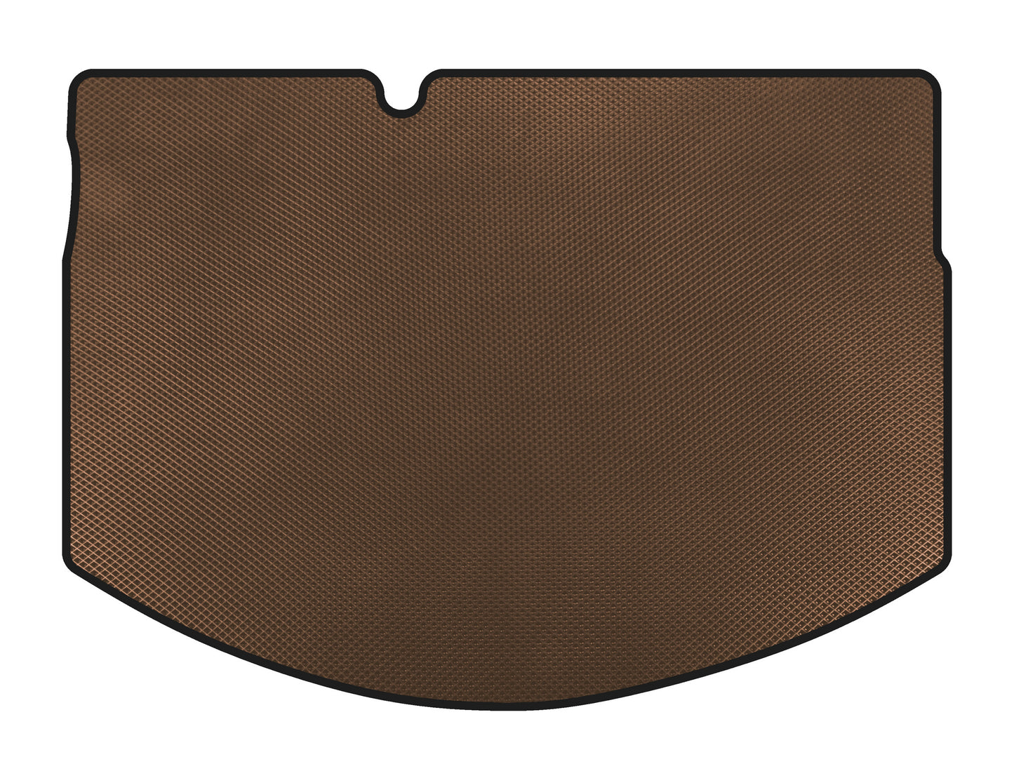 EVA Trunk Mat (HB, Brown) for Citroen C-3 2009-2016 - image 1