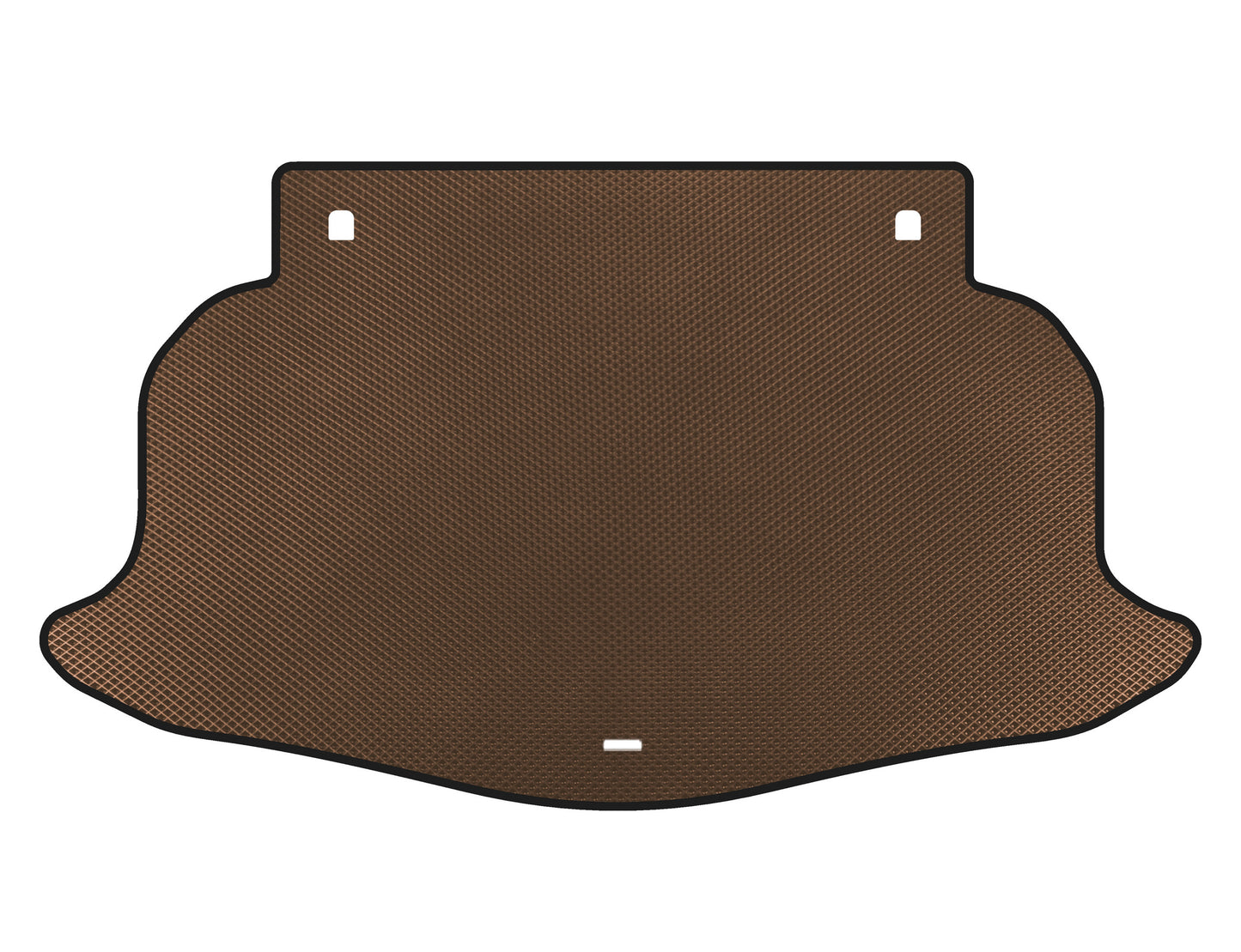 EVA trunk mat (2009-2014, HB, 5-door, Brown) for Geely Emgrand EC7 - image 1