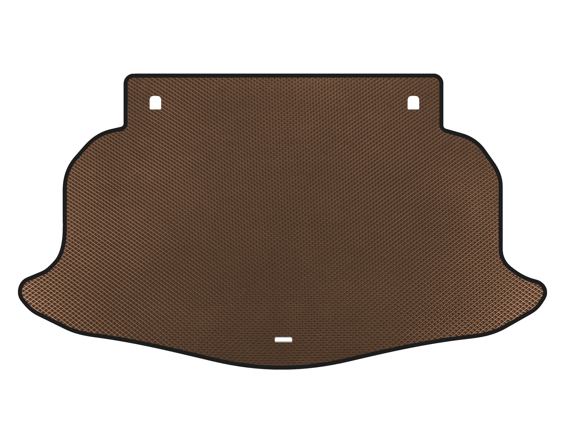 EVA trunk mat (2009-2014, HB, 5-door, Brown) for Geely Emgrand EC7 - image 1