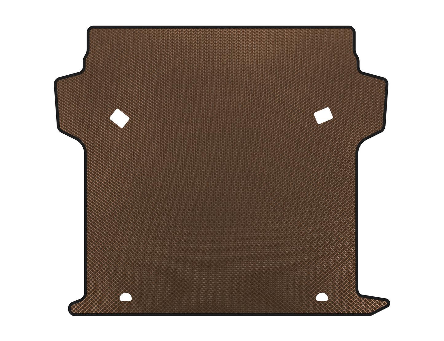 Trunk mat (Brown) for Fiat Doblo II 2010-2022 - image 1