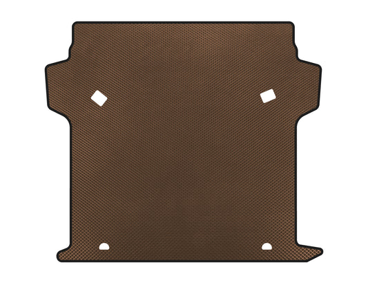 Trunk mat (Brown) for Fiat Doblo II 2010-2022 - image 1