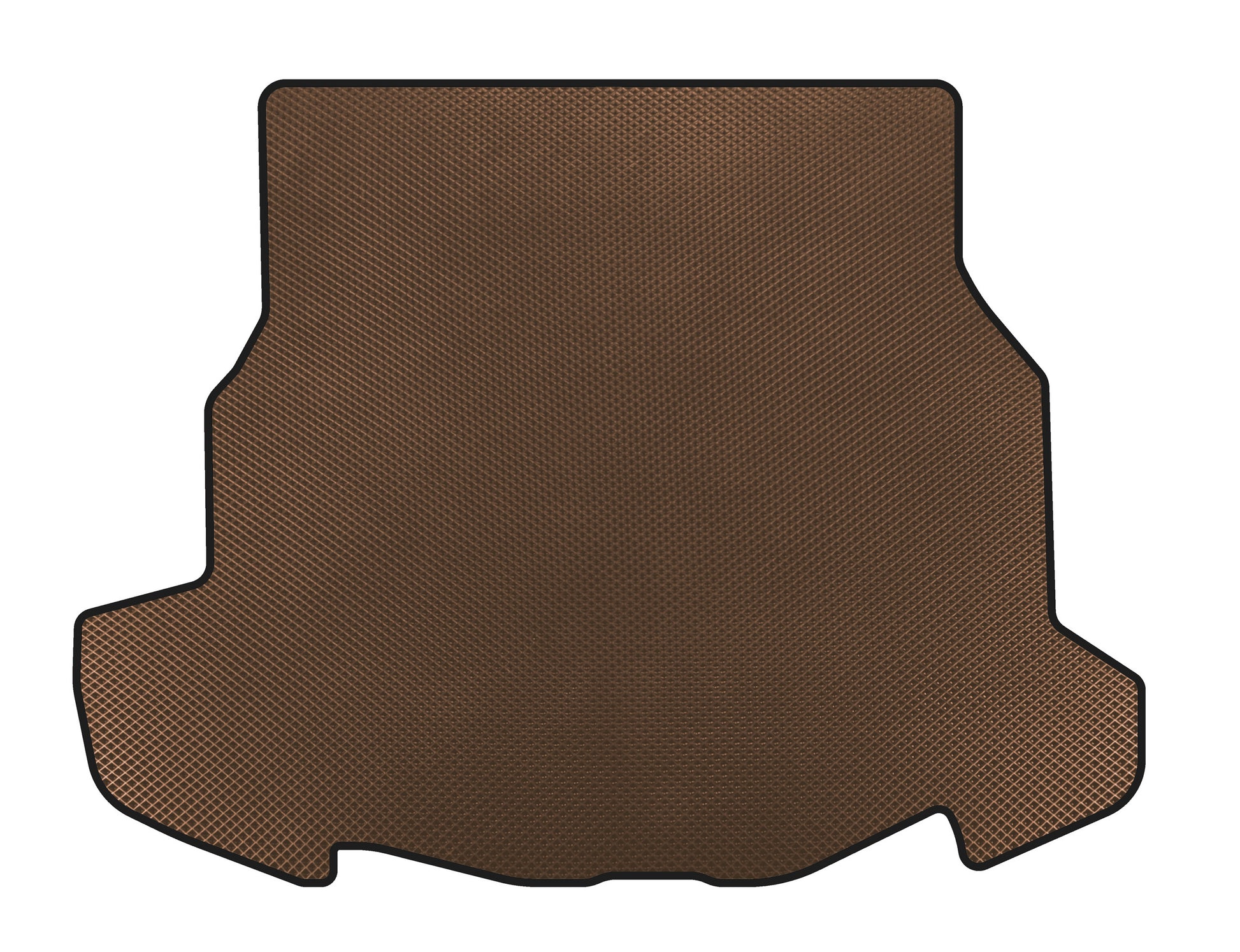 EVA Trunk Mat (Coupe, Brown) for Mercedes CLK W209 2002-2010 - image 1