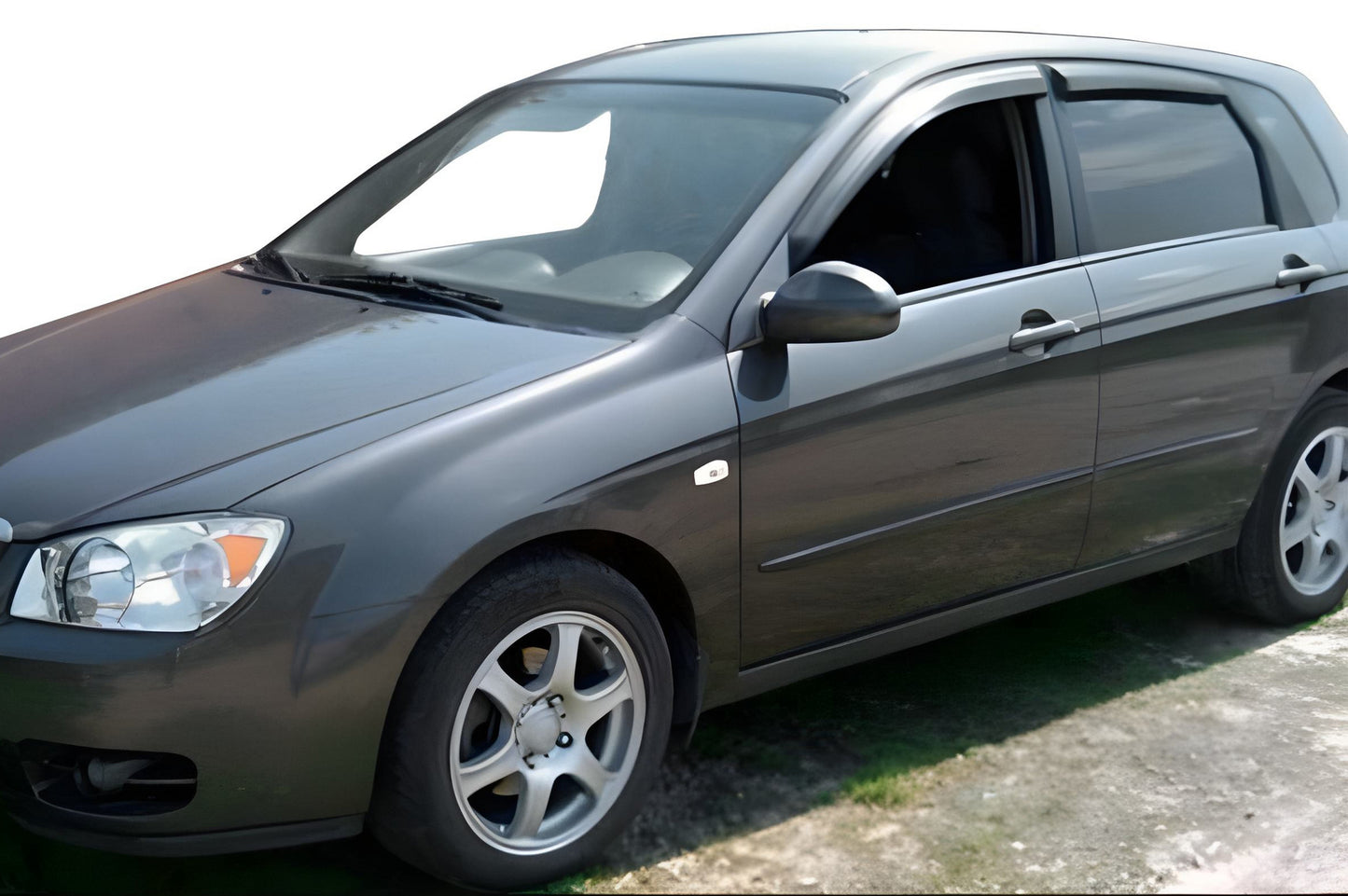 Window Deflectors SD (4 pcs, HIC) for Kia Cerato 1 2004-2009 - image 1