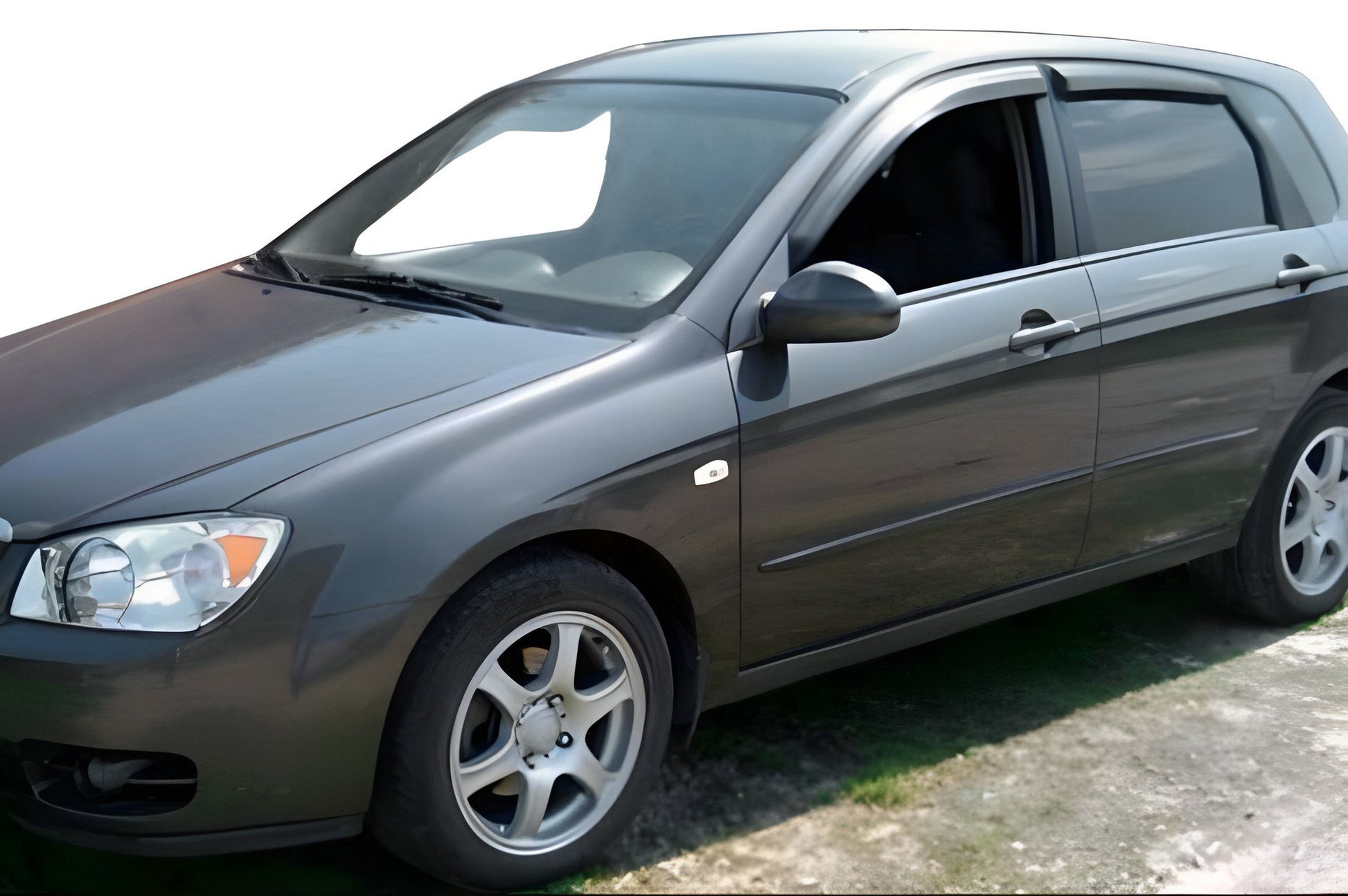 Window Deflectors SD (4 pcs, HIC) for Kia Cerato 1 2004-2009 - image 1