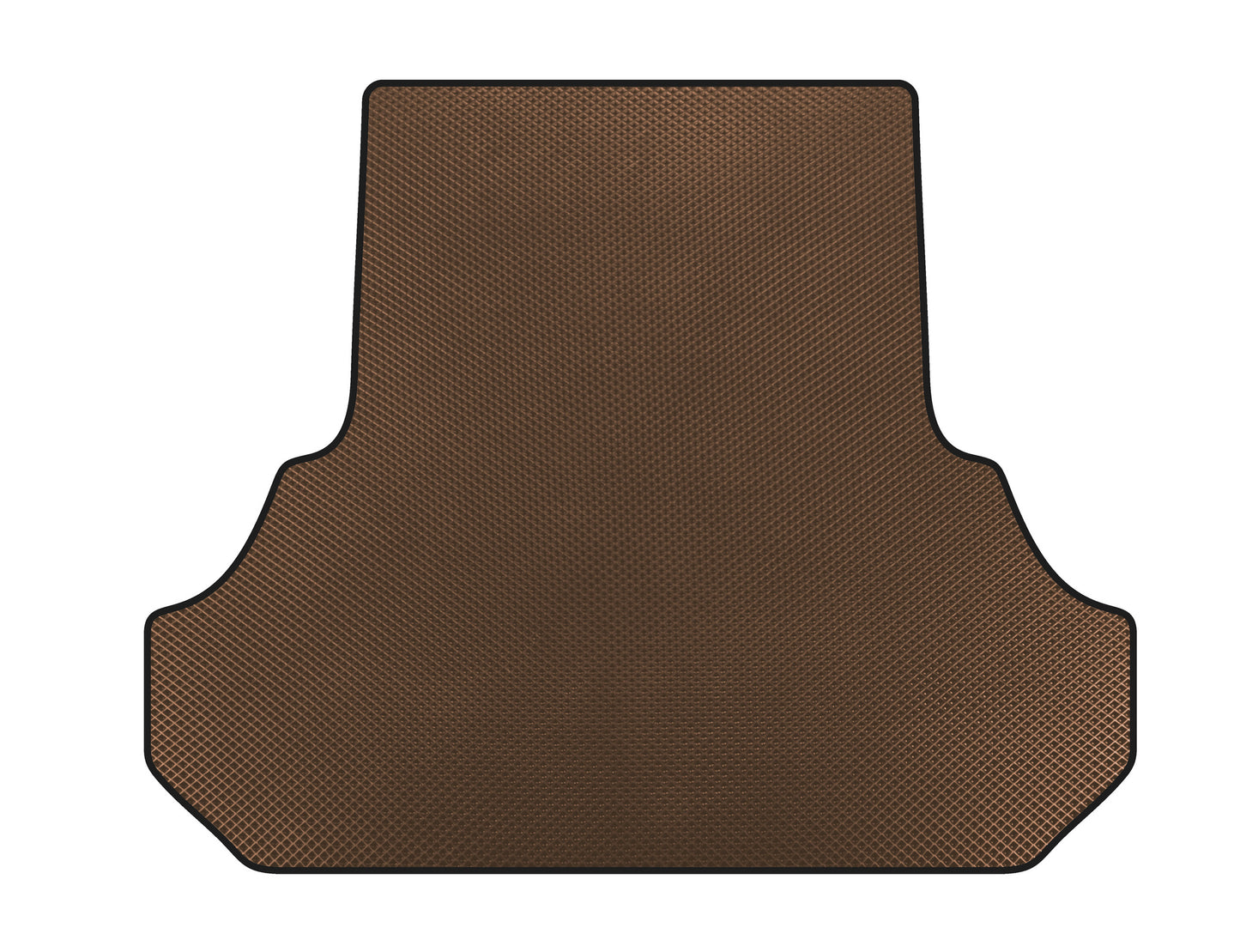 EVA Trunk Mat (2015-2023, SD, Brown) for Dodge Charger 2010-2023 - image 1