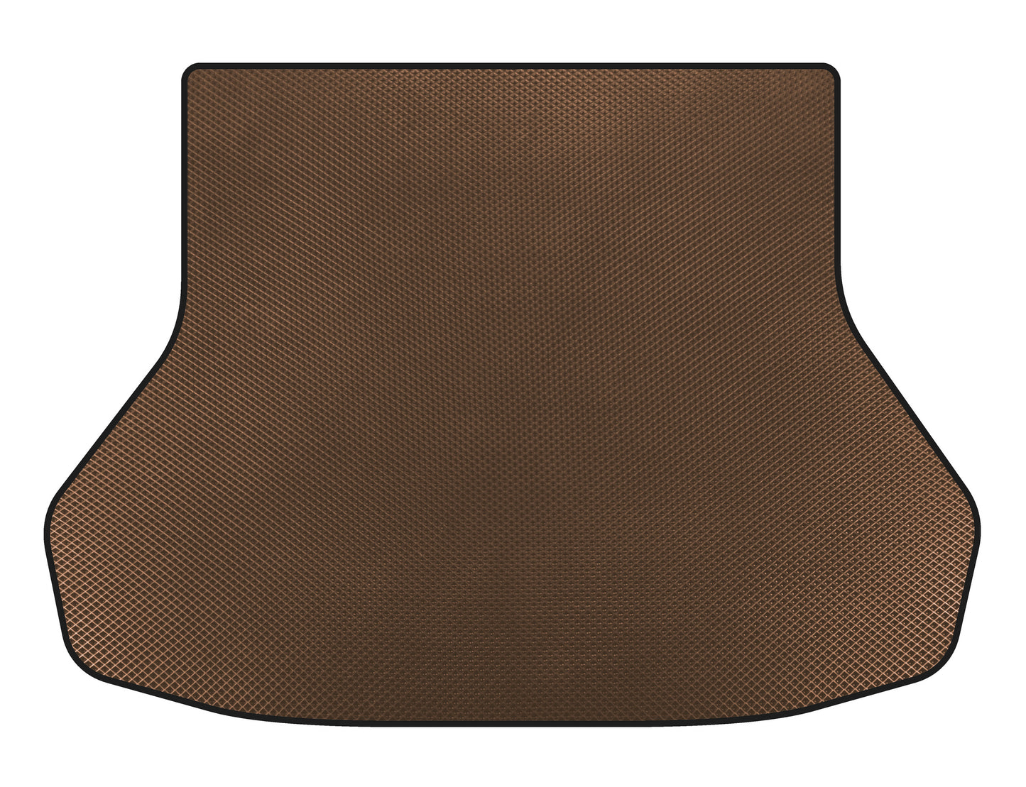 EVA Trunk Mat (2012-2016, Brown) for Kia Forte 2008–2024 - image 1