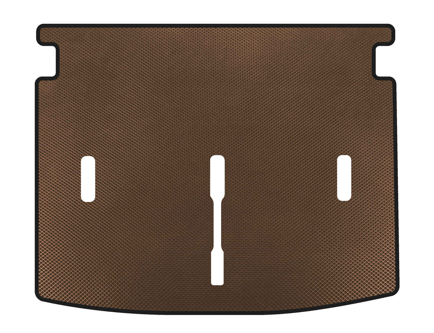 EVA Trunk Mat (2016+, HB, Brown) for Volvo V40 2012- - image 1