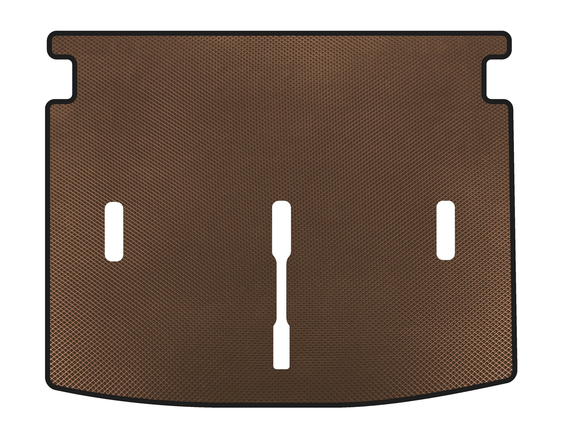 EVA Trunk Mat (2016+, HB, Brown) for Volvo V40 2012- - image 1