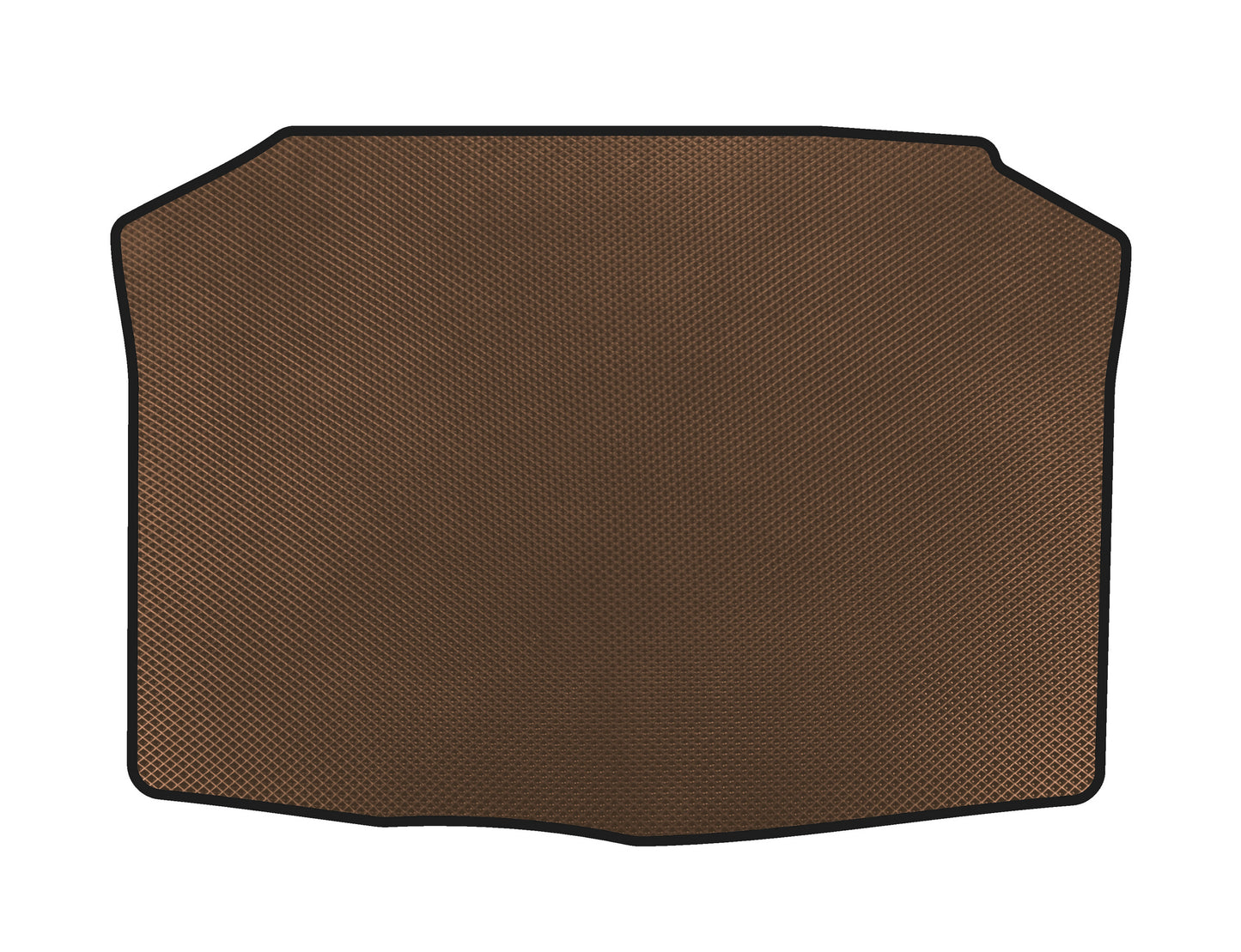 Trunk Mat EVA (HB, Brown) for Skoda Fabia 2000-2007 - image 1