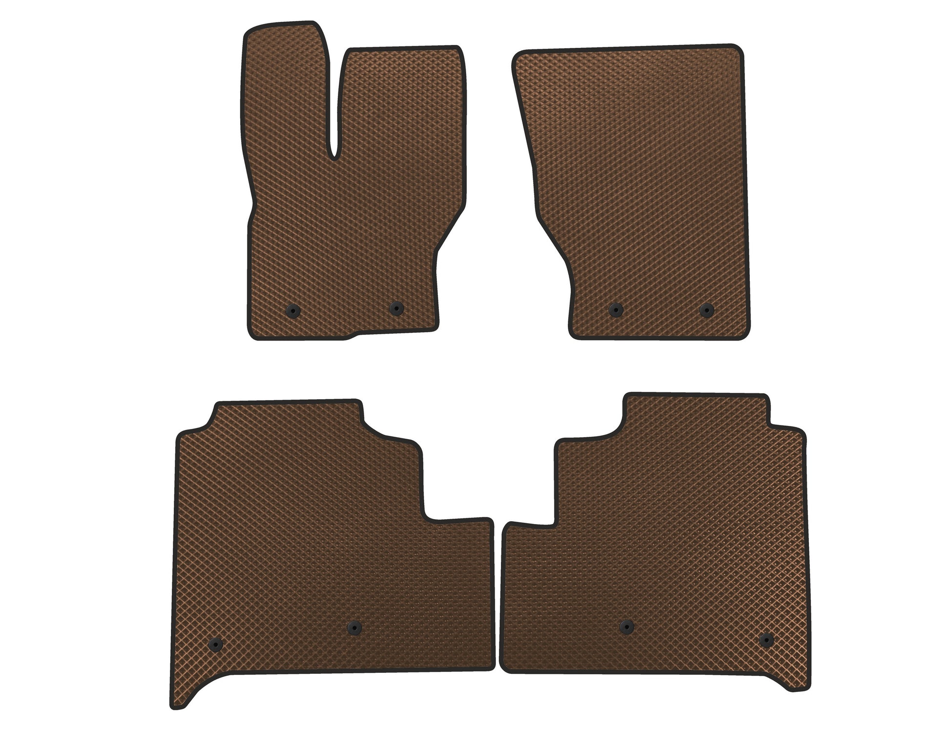 EVA Car Mats (Long, Brown) for Range Rover IV L405 2013-2021 - image 1