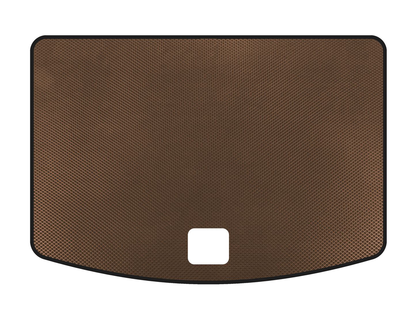 EVA trunk mat (2015-2018, All-wheel drive, Brown) for Mazda CX-3 2015↗ - image 1