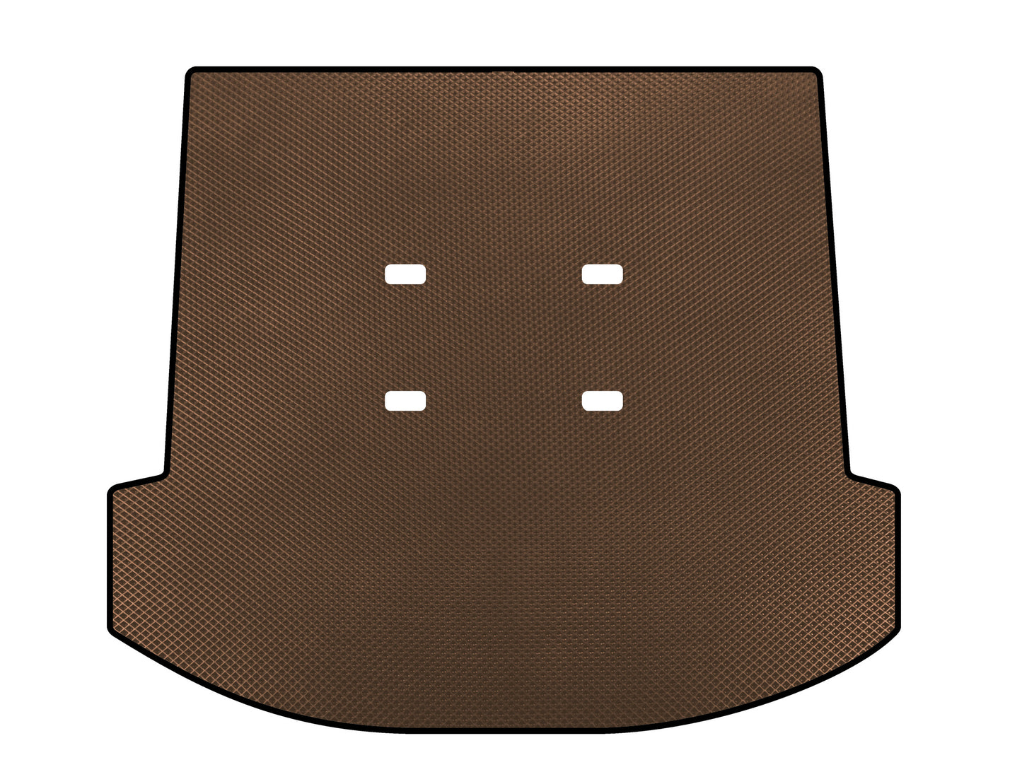 EVA Trunk Mat (Brown) for Toyota Fortuner 2006-2015 - image 1