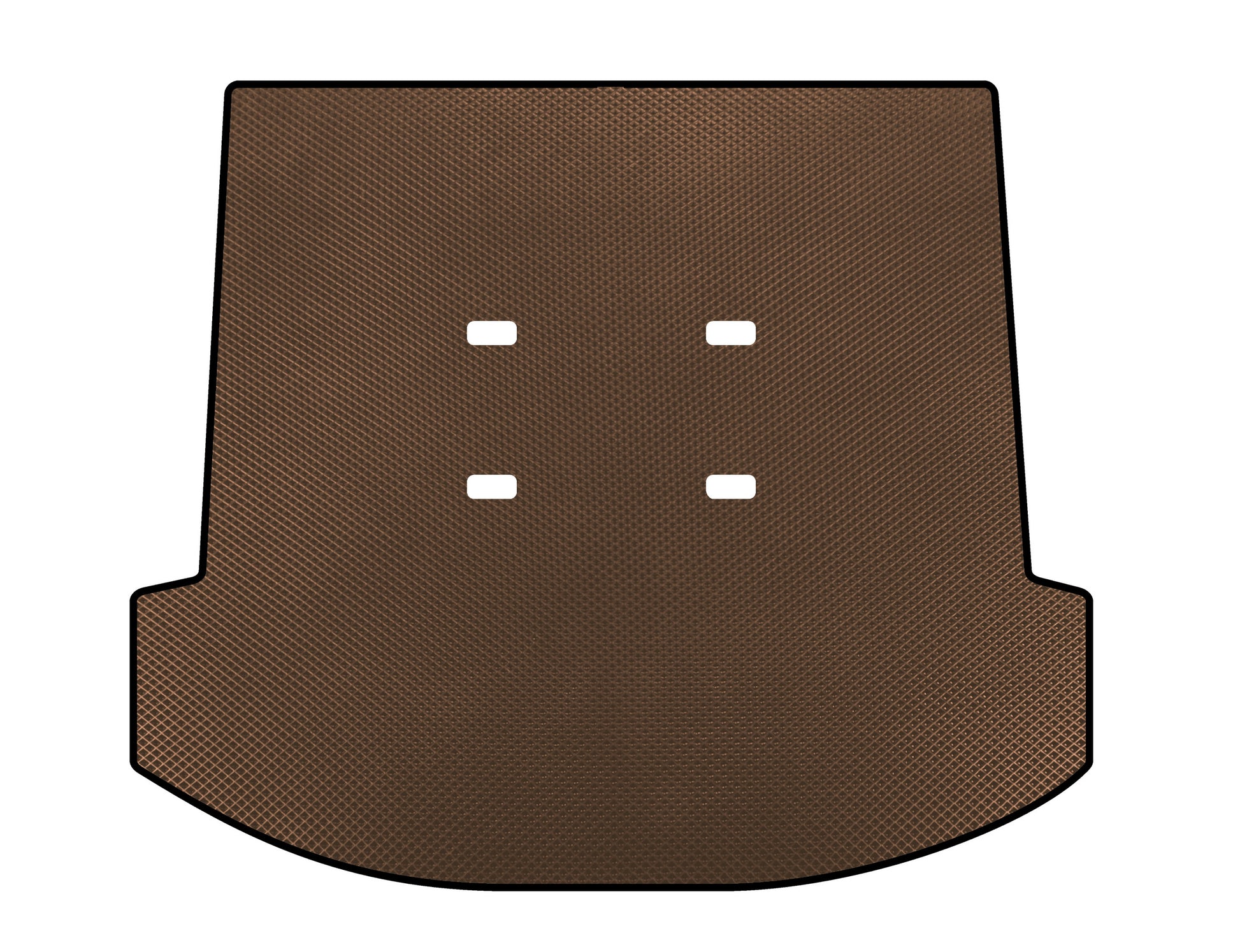 EVA Trunk Mat (Brown) for Toyota Fortuner 2006-2015 - image 1