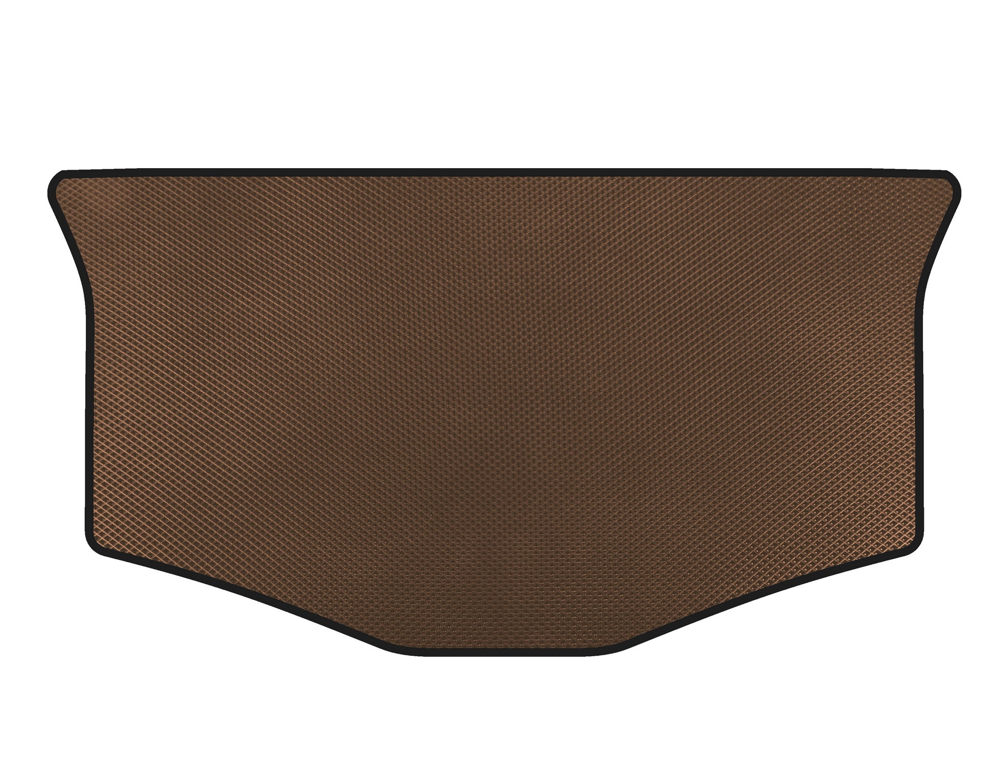 EVA trunk mat (HB, Brown) for Opel Agila 2007-2015 - image 1