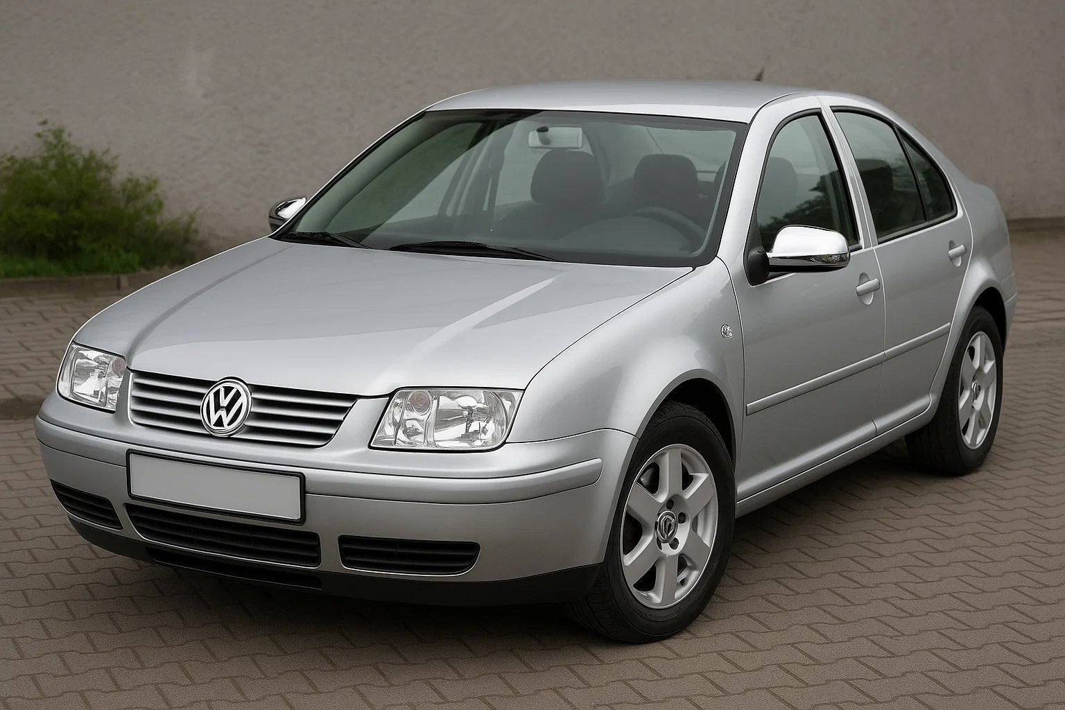 Mirror Covers (2 pcs, Chrome) for Volkswagen Bora 1998-2004 - image 1