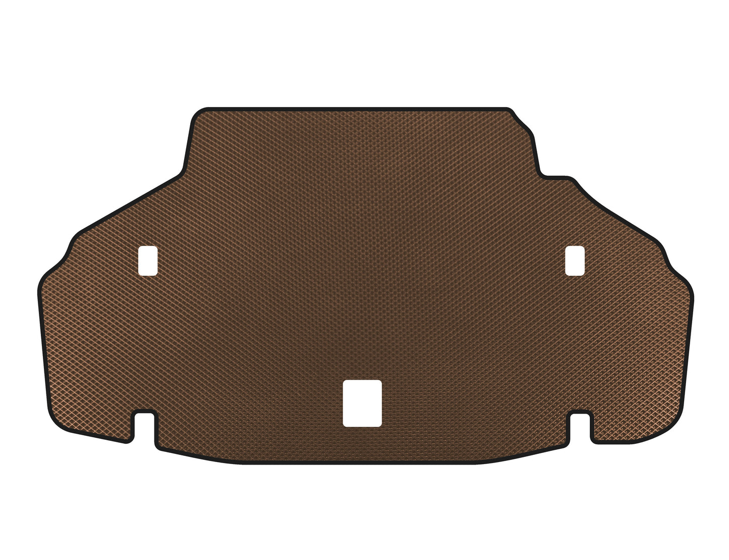 EVA trunk mat (2007-2010, SD, Long wheelbase, Brown) for Lexus LS 2007-2017 - image 1