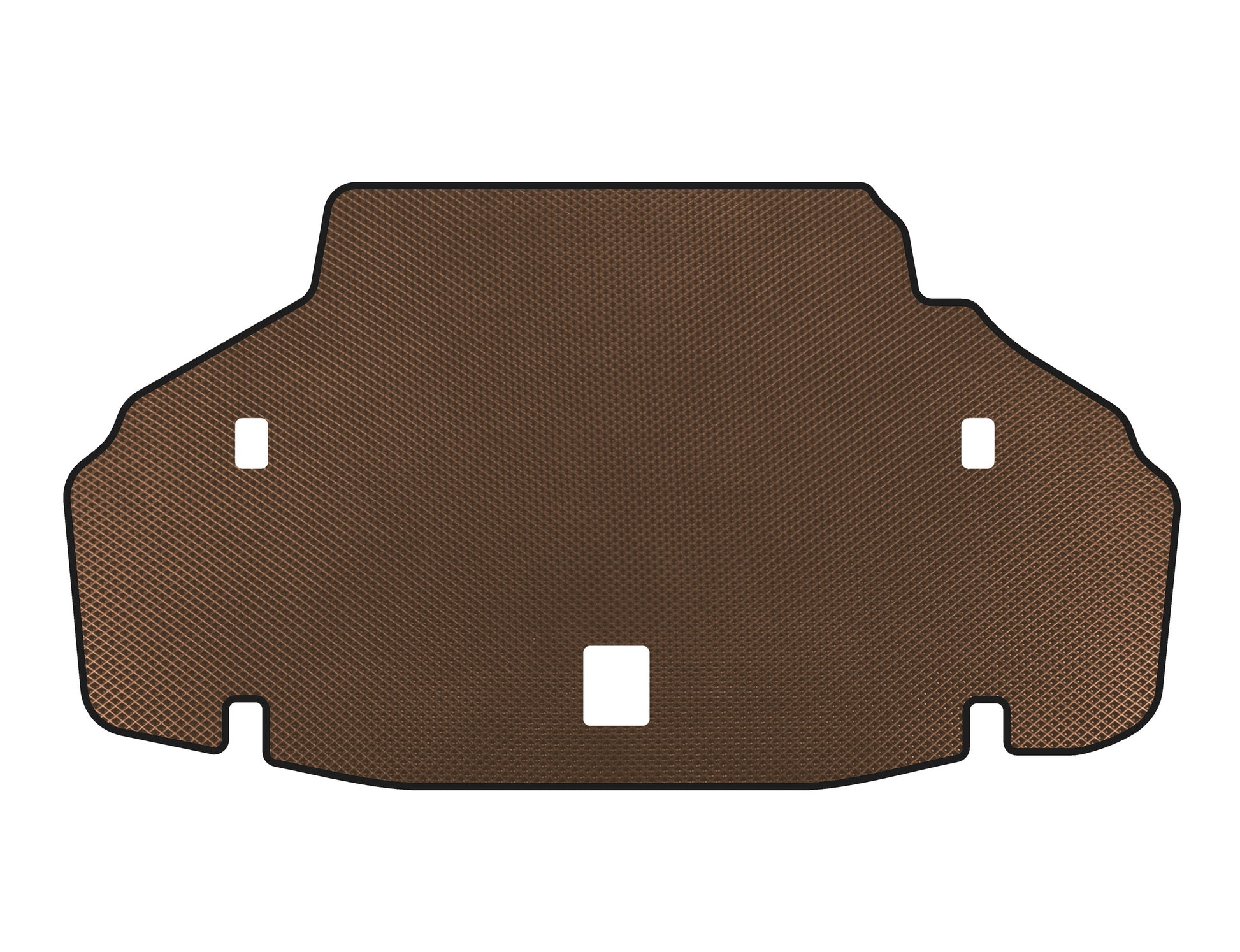 EVA trunk mat (2007-2010, SD, Long wheelbase, Brown) for Lexus LS 2007-2017 - image 1