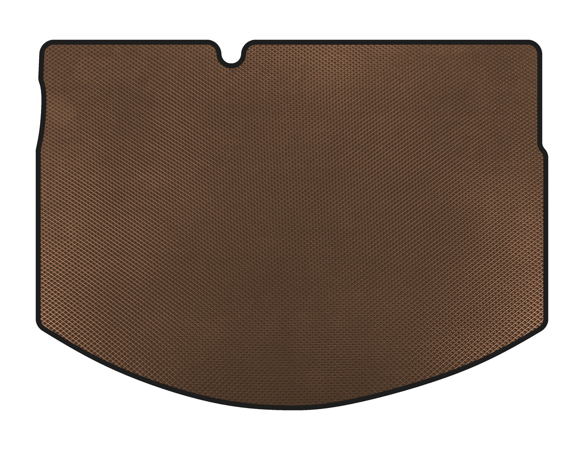 EVA Trunk Mat (HB, Brown) for Citroen C-3 2009-2016 - image 1