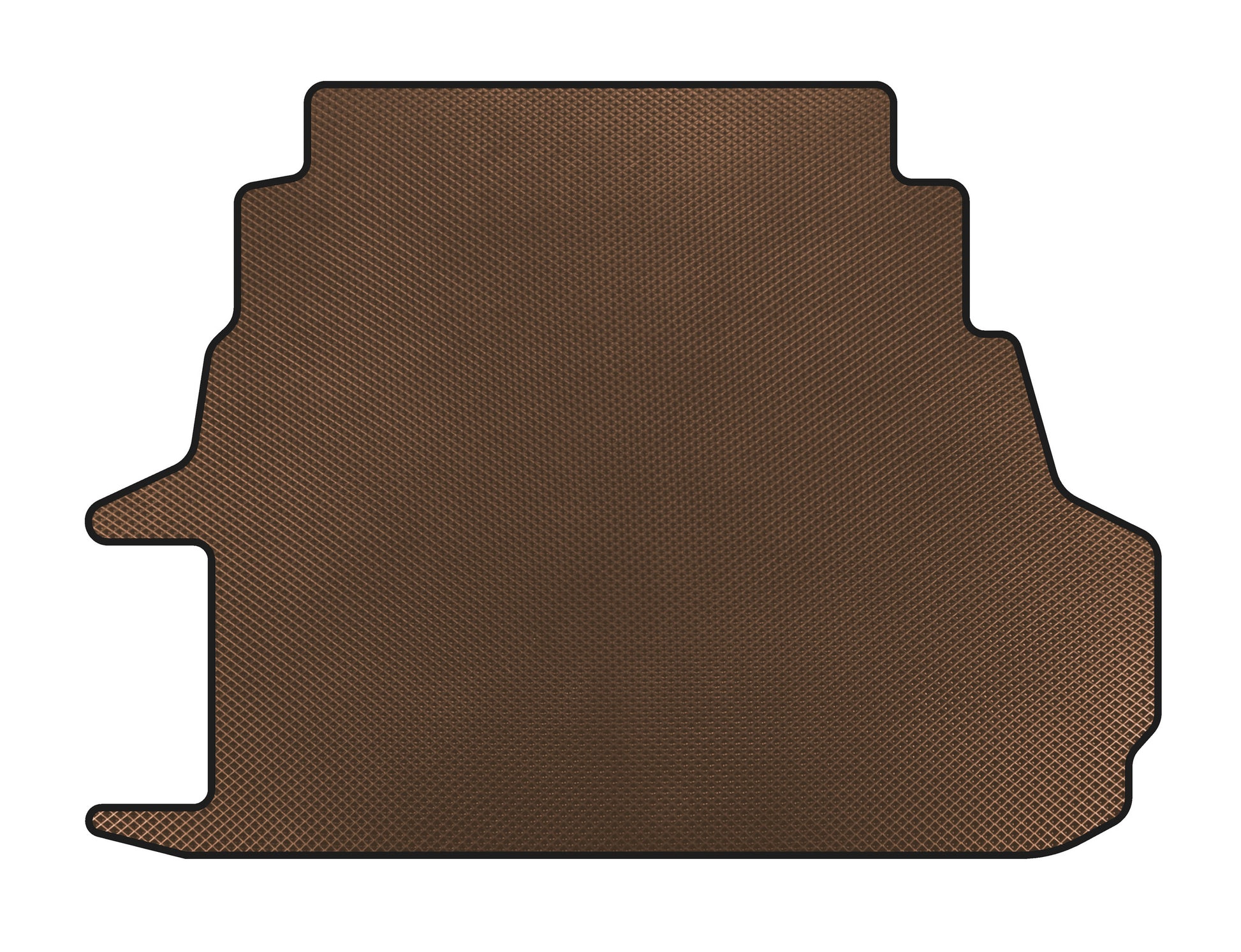 EVA Trunk Mat (SD, Brown) for Geely Emgrand EC8 - image 1