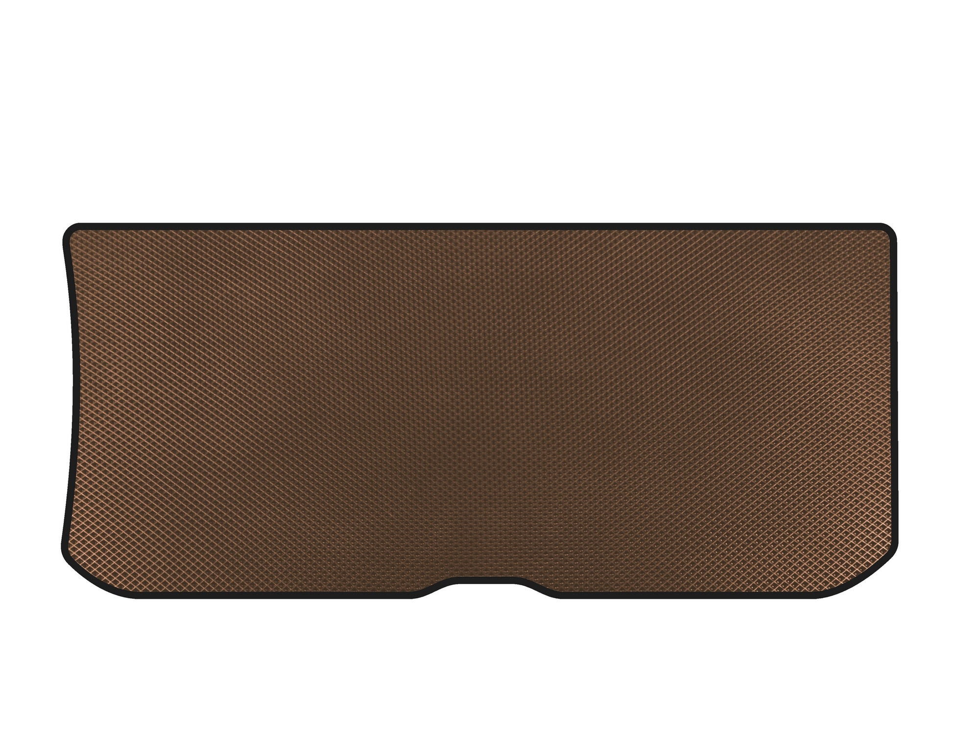 EVA Trunk Mat (2015-2018, with 3rd row, 8-seater, USA, Brown) for Honda Pilot 2015-2022 - image 1