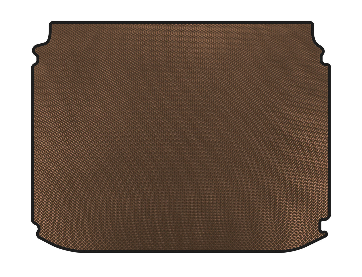 Trunk Mat (HB, 5-Door, Brown) for Peugeot 308 2007-2013 - image 1