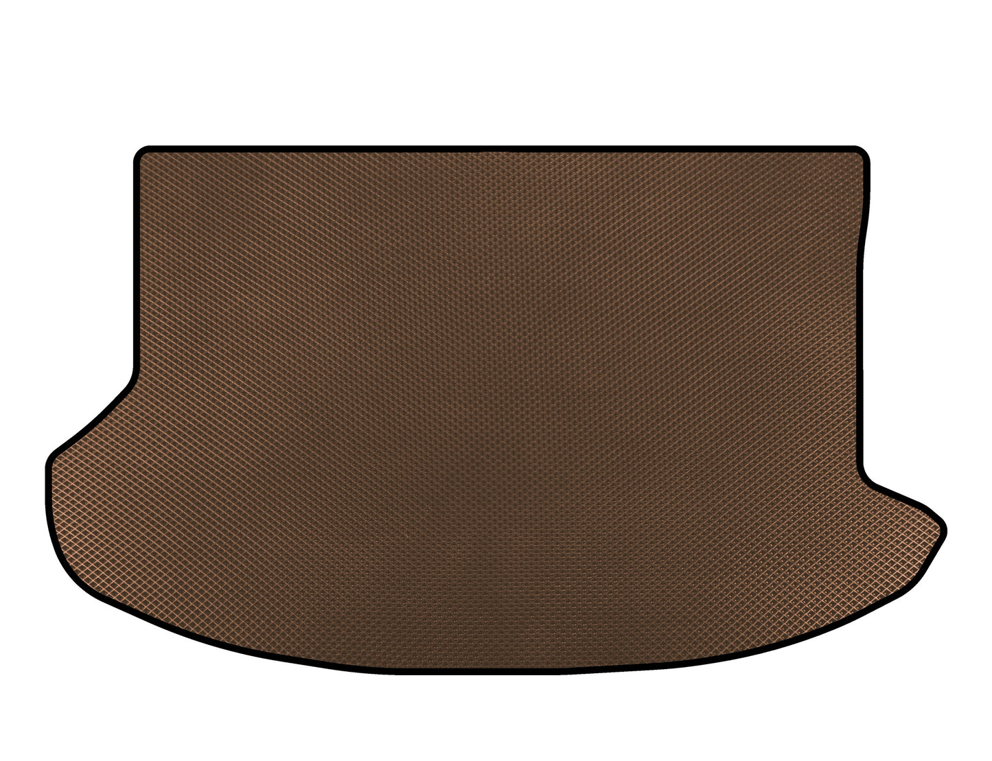EVA Trunk Mat (HB, Brown) for Subaru Impreza 2007-2011 - image 1
