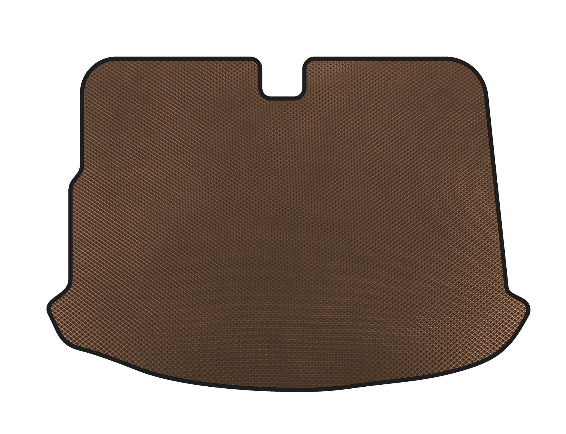 EVA Trunk Mat (HB, 3-Door, Brown) for Volkswagen Scirocco 2008-2017 - image 1