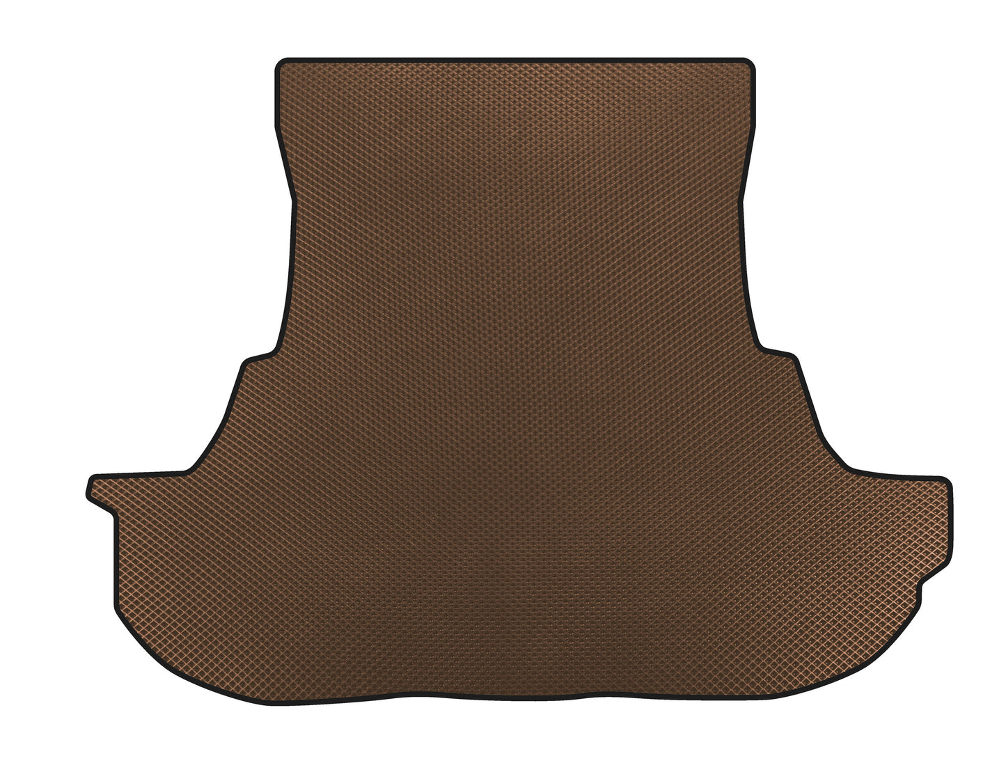 EVA Trunk Mat (Coupe, Brown) for Dodge Challenger 2008-2023 - image 1