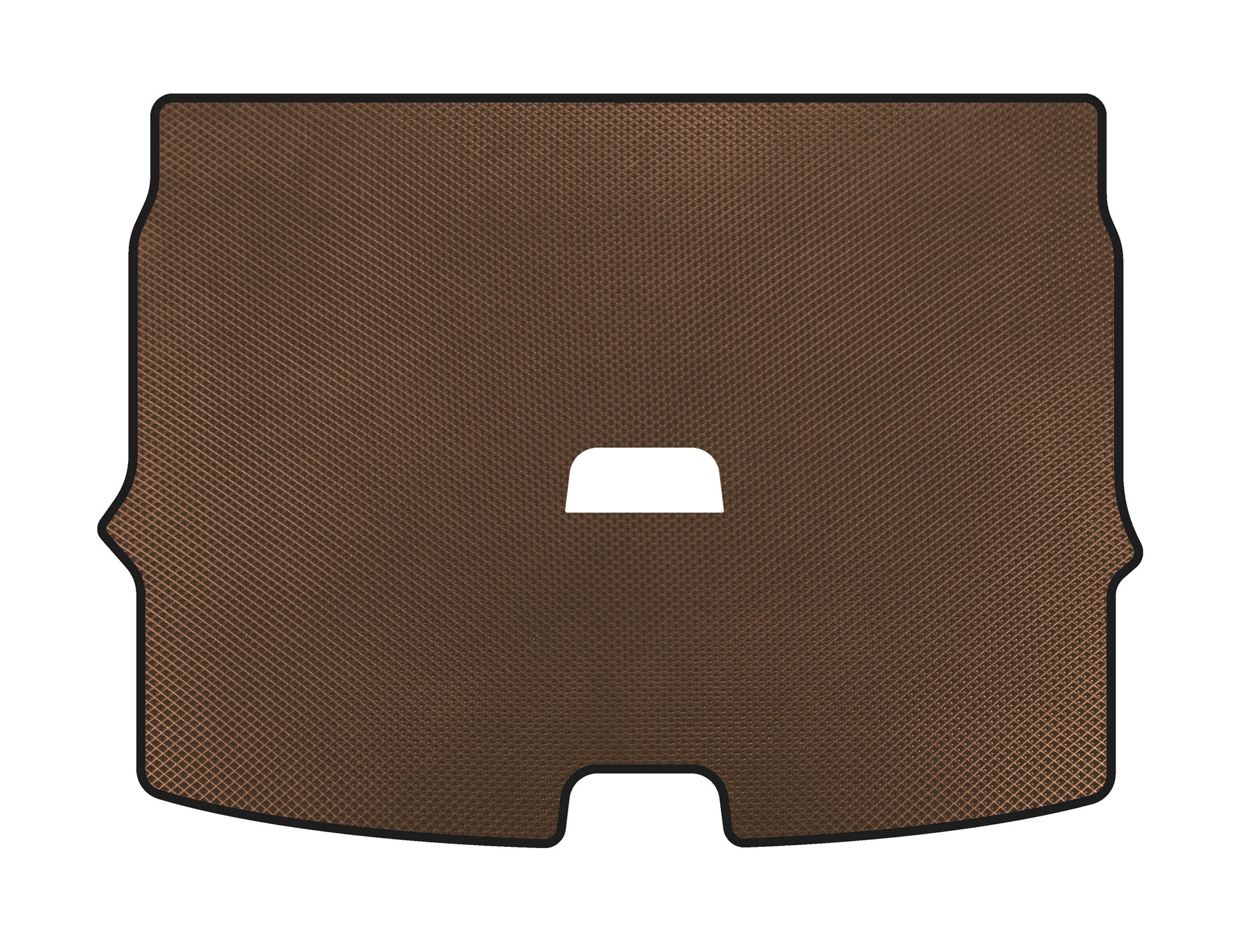 Trunk Mat (for Rogue Sport, Brown) for Nissan Qashqai 2014-2021 - image 1