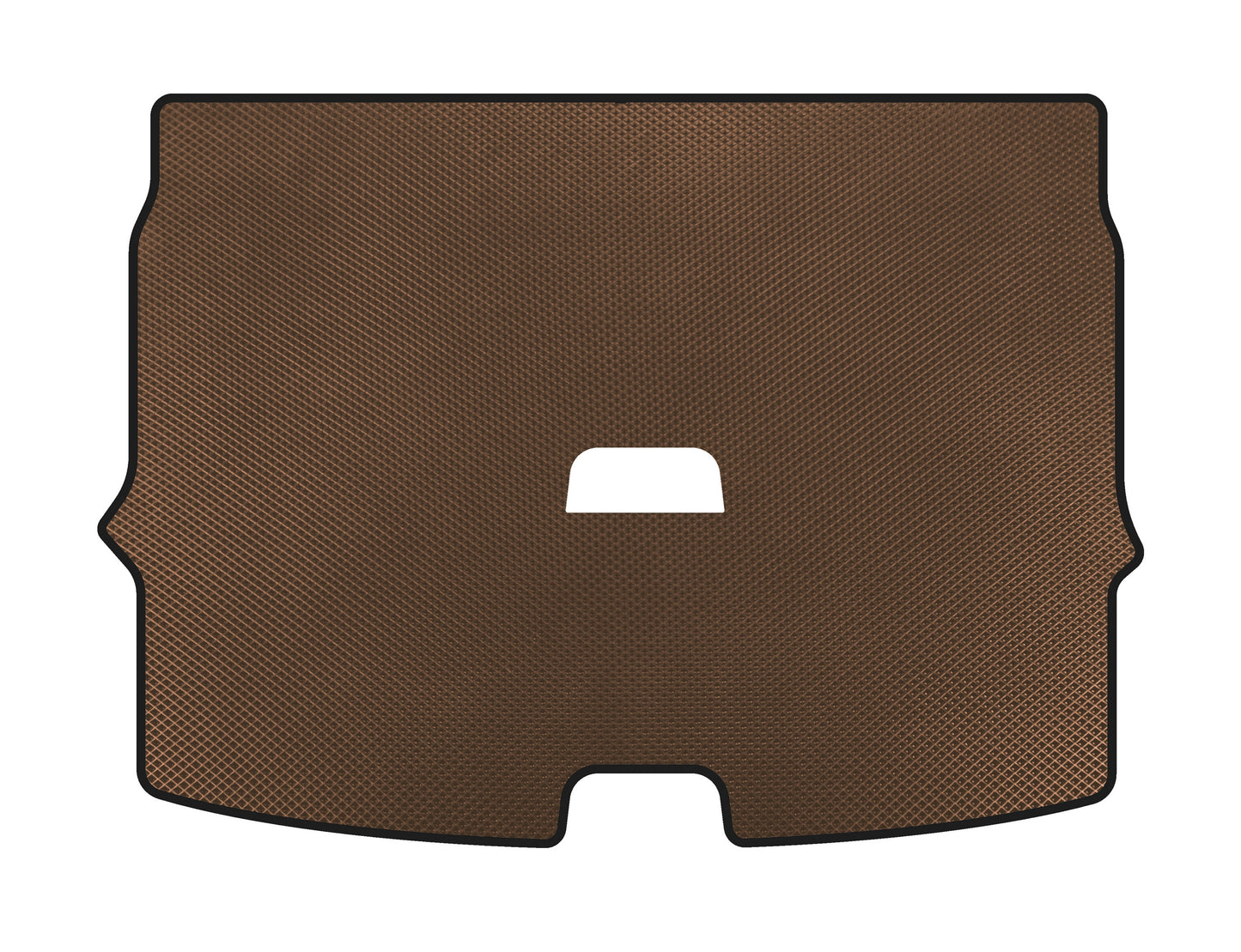 Trunk Mat (for Rogue Sport, Brown) for Nissan Qashqai 2014-2021 - image 1