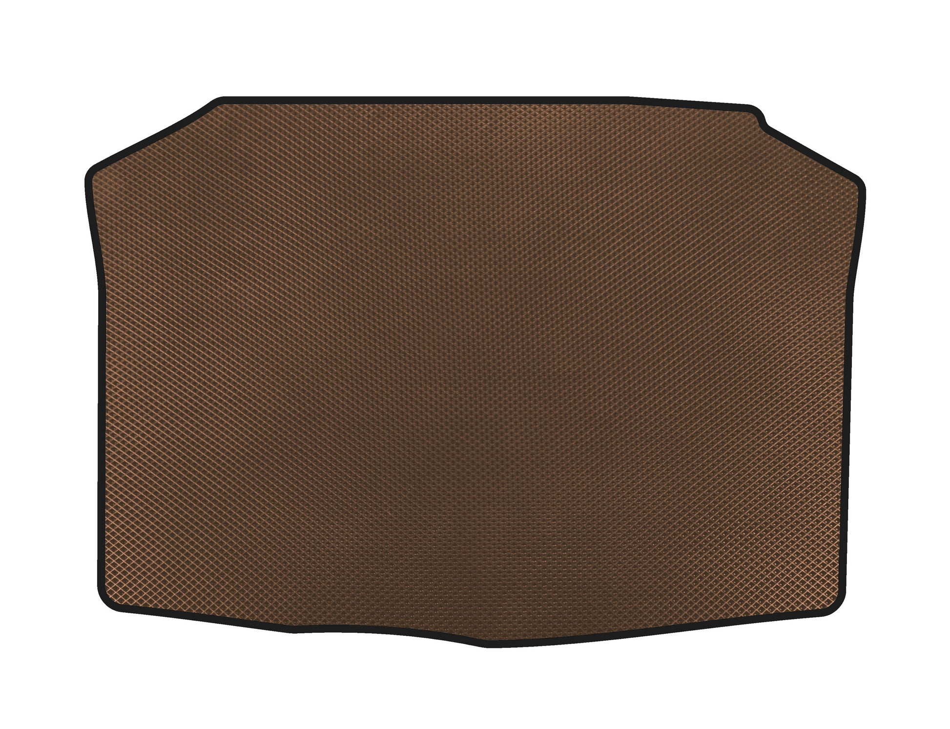 Trunk Mat EVA (HB, Brown) for Skoda Fabia 2000-2007 - image 1