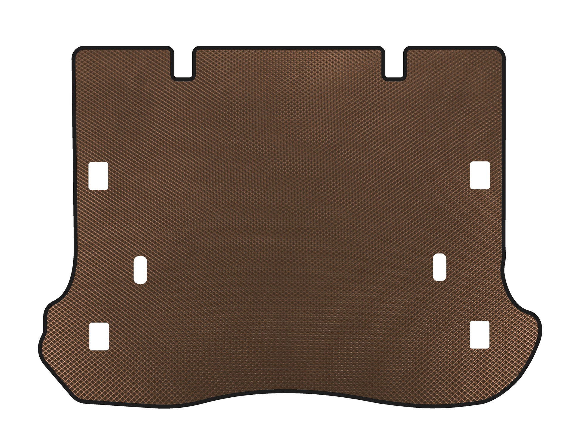 EVA Trunk Mat V-2 (Brown) for Jeep Grand Cherokee WK 2004-2010 - image 1