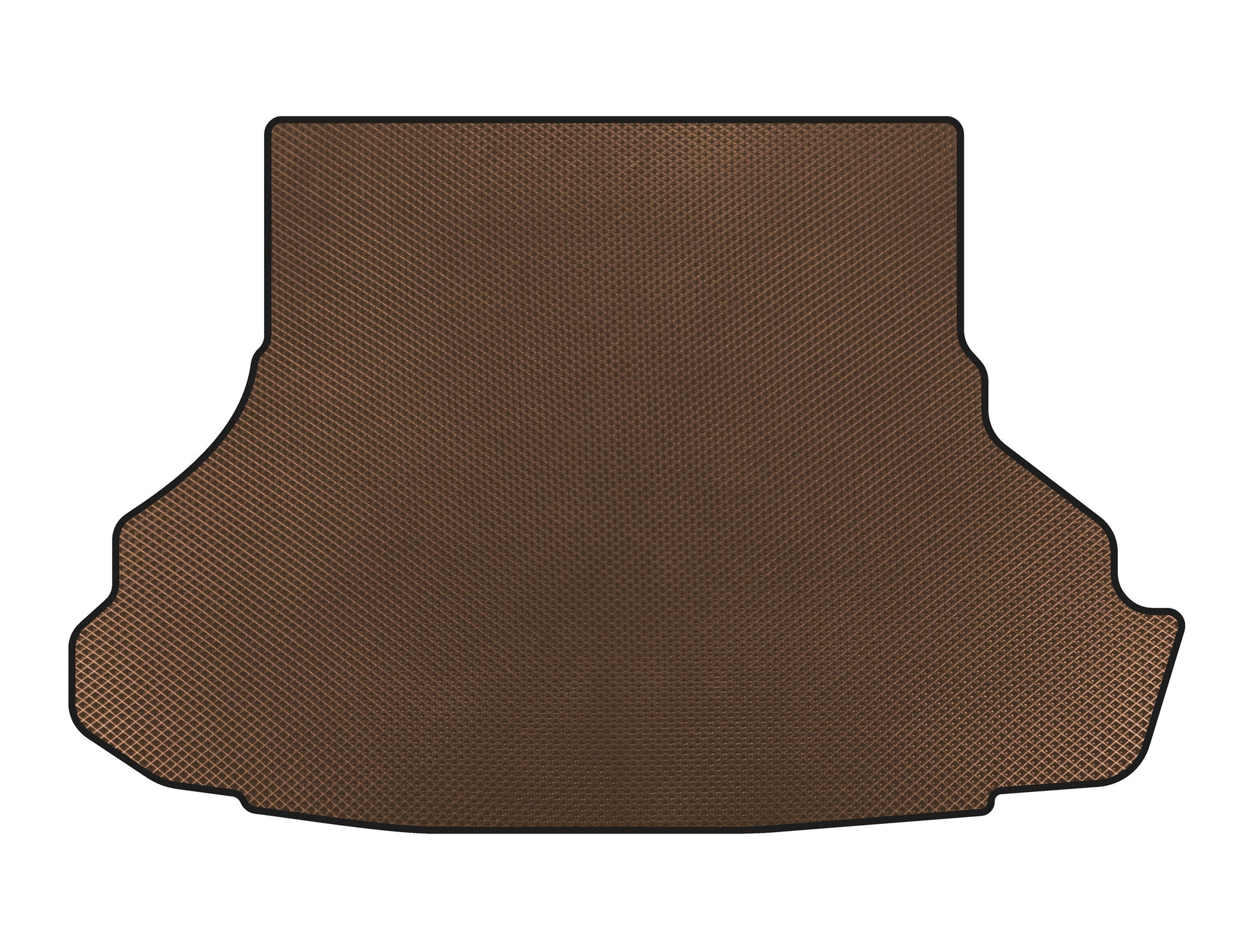 Carpet in the trunk EVA (Coupe, Brown) for Ford Mustang 2015-2023 - image 1