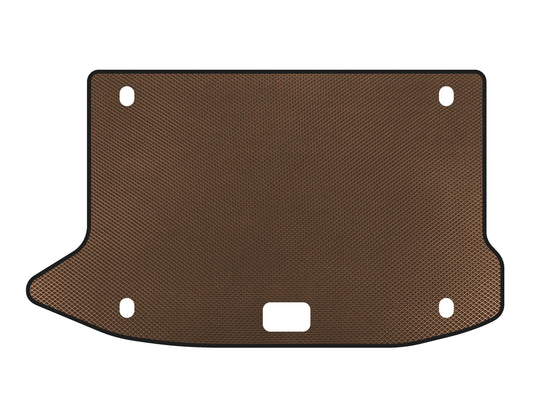 EVA trunk mat (2017-2020, Petrol, Brown) for Hyundai Kona 2017-2023 - image 1