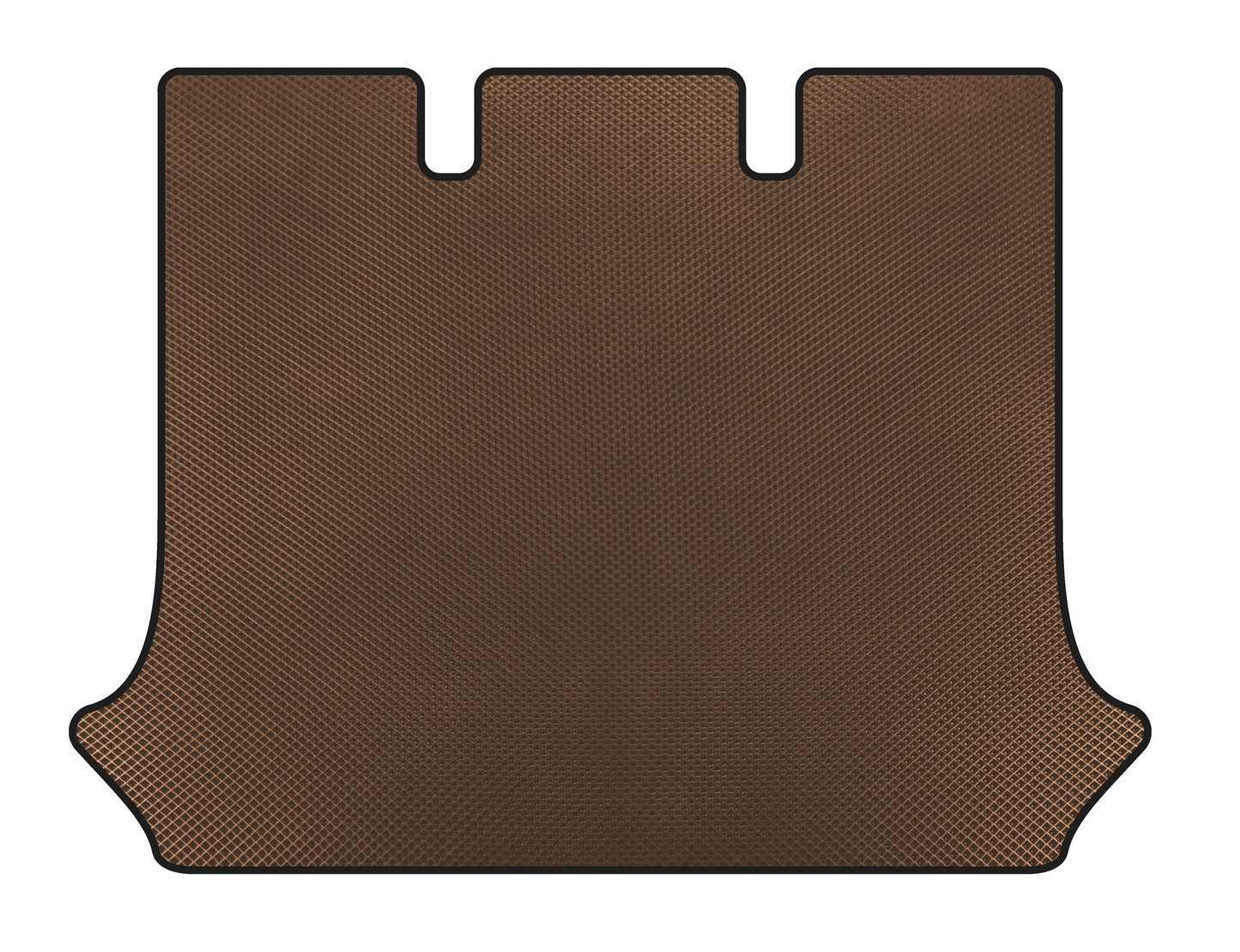 EVA trunk mat (Brown) for Fiat Doblo I 2001-2005 - image 1