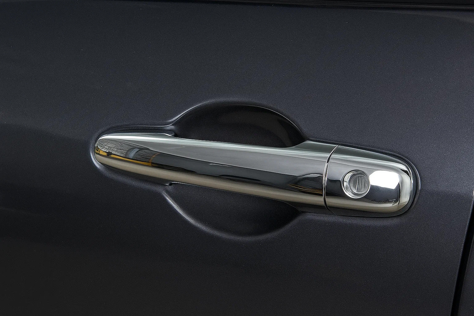Chrome Door Handle Covers (4 pcs, Stainless Steel) for Mazda 3 2003-2009 - image 1
