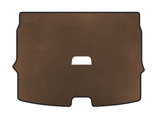 Trunk Mat (for Rogue Sport, Brown) for Nissan Qashqai 2014-2021 - image 1