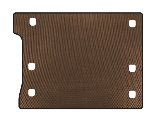 EVA trunk mat (Rubicon Unlimited/5-door, Brown) for Jeep Wrangler 2018↗ - image 1