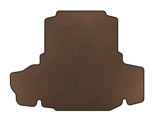 EVA trunk mat (2011-2015, SD, Not all-wheel drive, Brown) for Lexus GS 2011-2020 - image 1