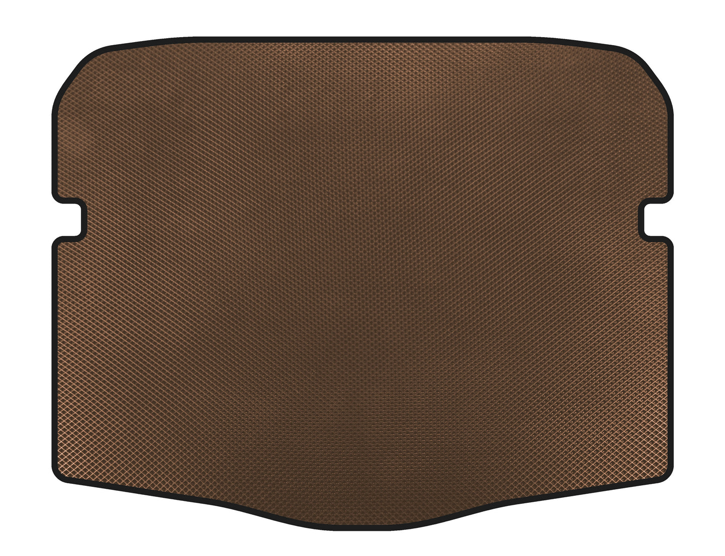 EVA Trunk Mat (Cabriolet, Brown) for Volvo C70 2006-2010 - image 1