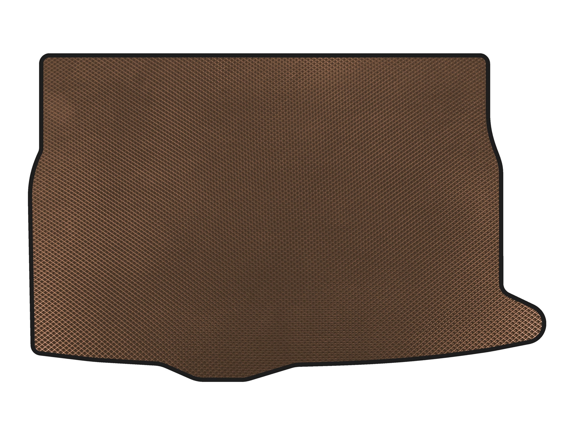 EVA trunk mat (Brown) for Hyundai Veloster 2011-2017 - image 1