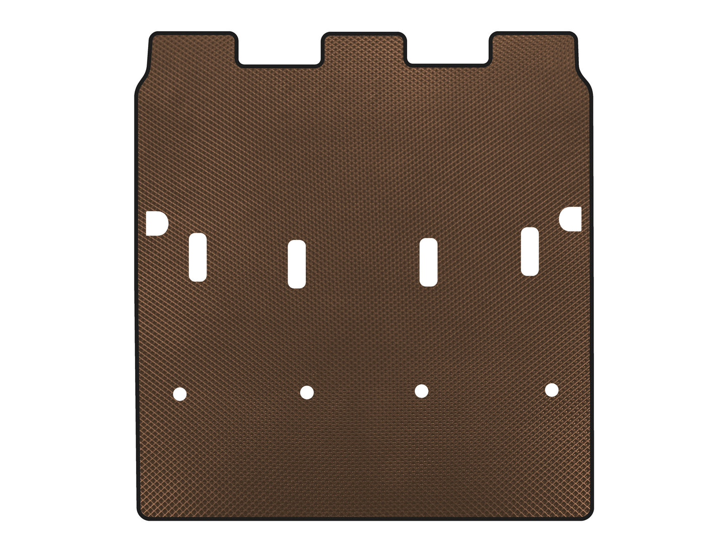 EVA Trunk Mat (7-Seater/Long Wheelbase, Brown) for Peugeot Partner/Rifter 2019- - image 1