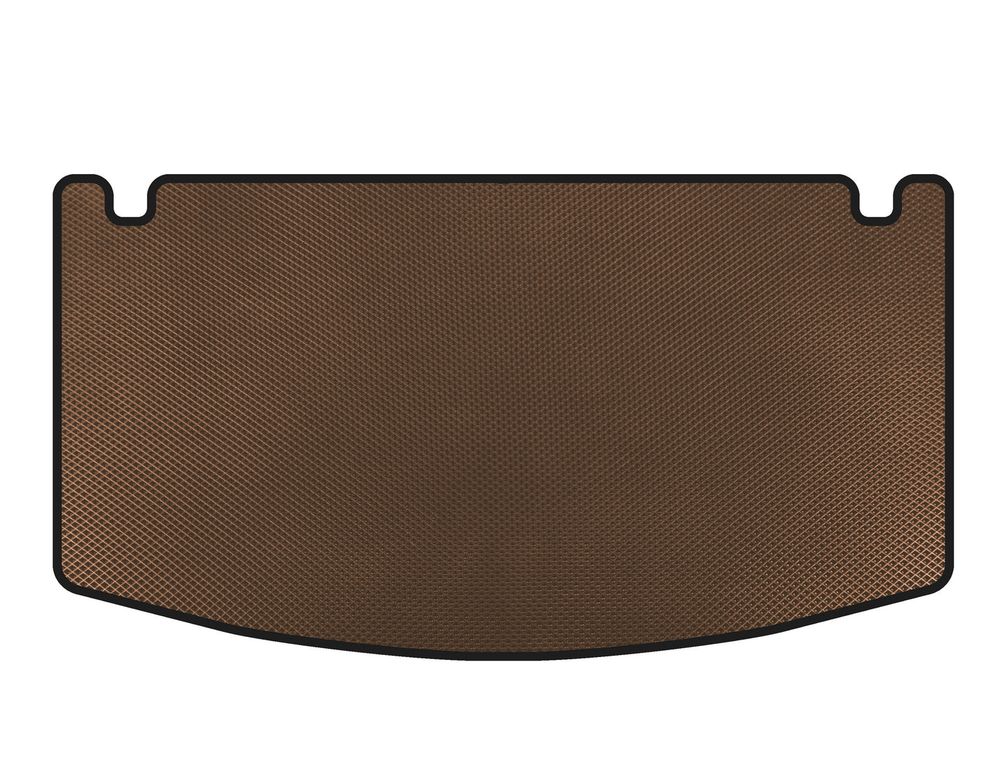 EVA trunk mat (2009-2011, HB, Brown) for Kia Picanto 2004-2011 - image 1