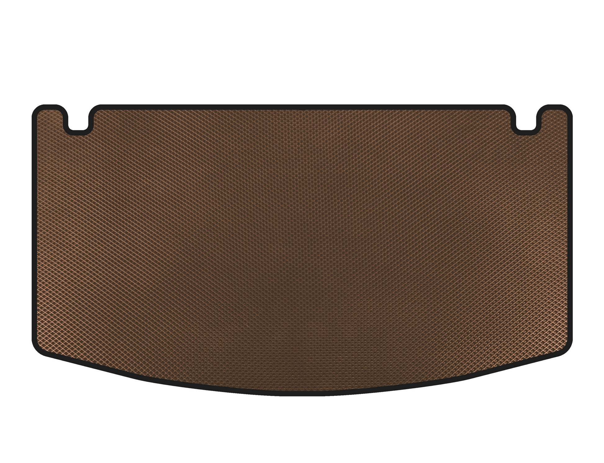 EVA trunk mat (2009-2011, HB, Brown) for Kia Picanto 2004-2011 - image 1