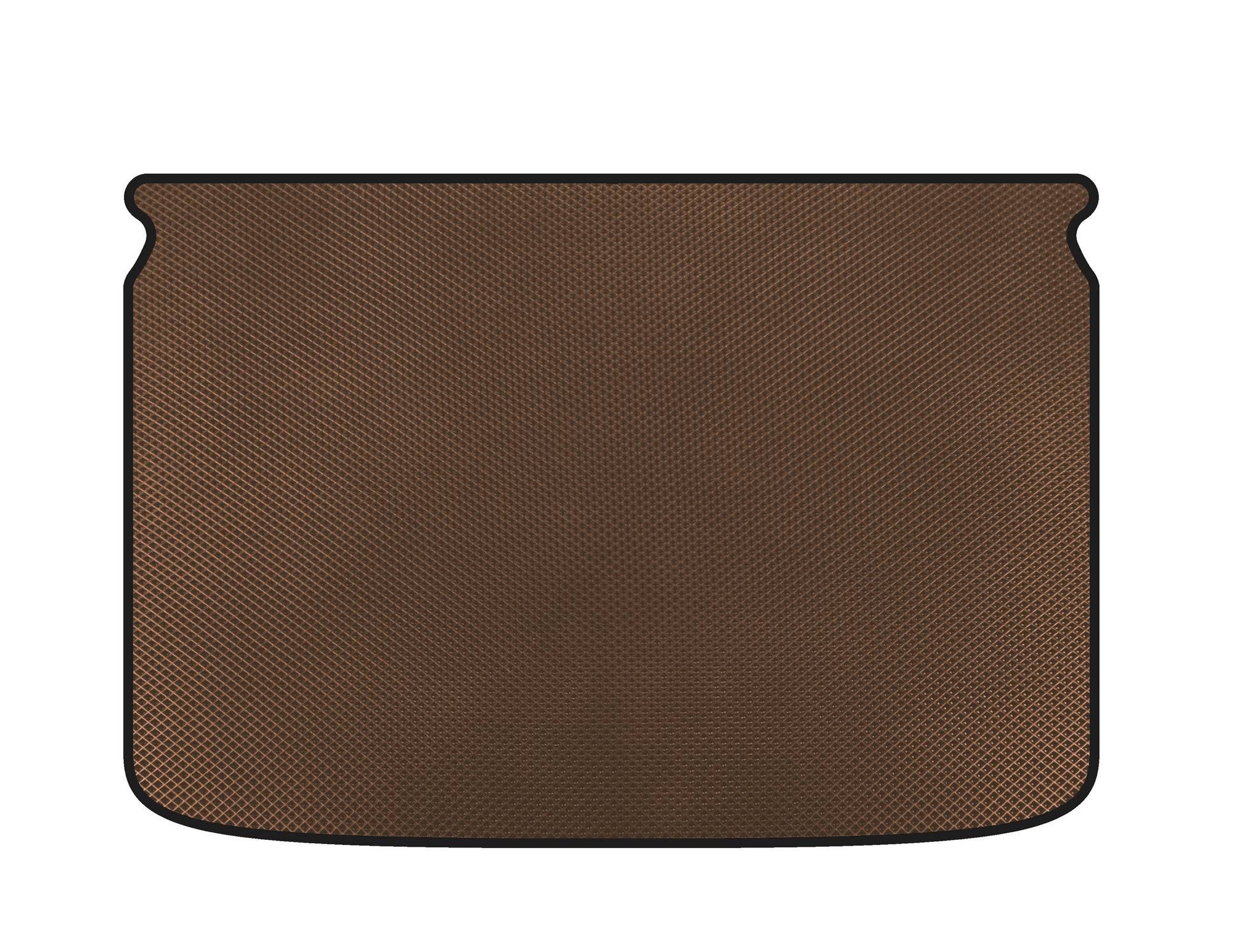 EVA trunk mat (for 500L, Brown) for Fiat 500/500L 2013-2022 - image 1