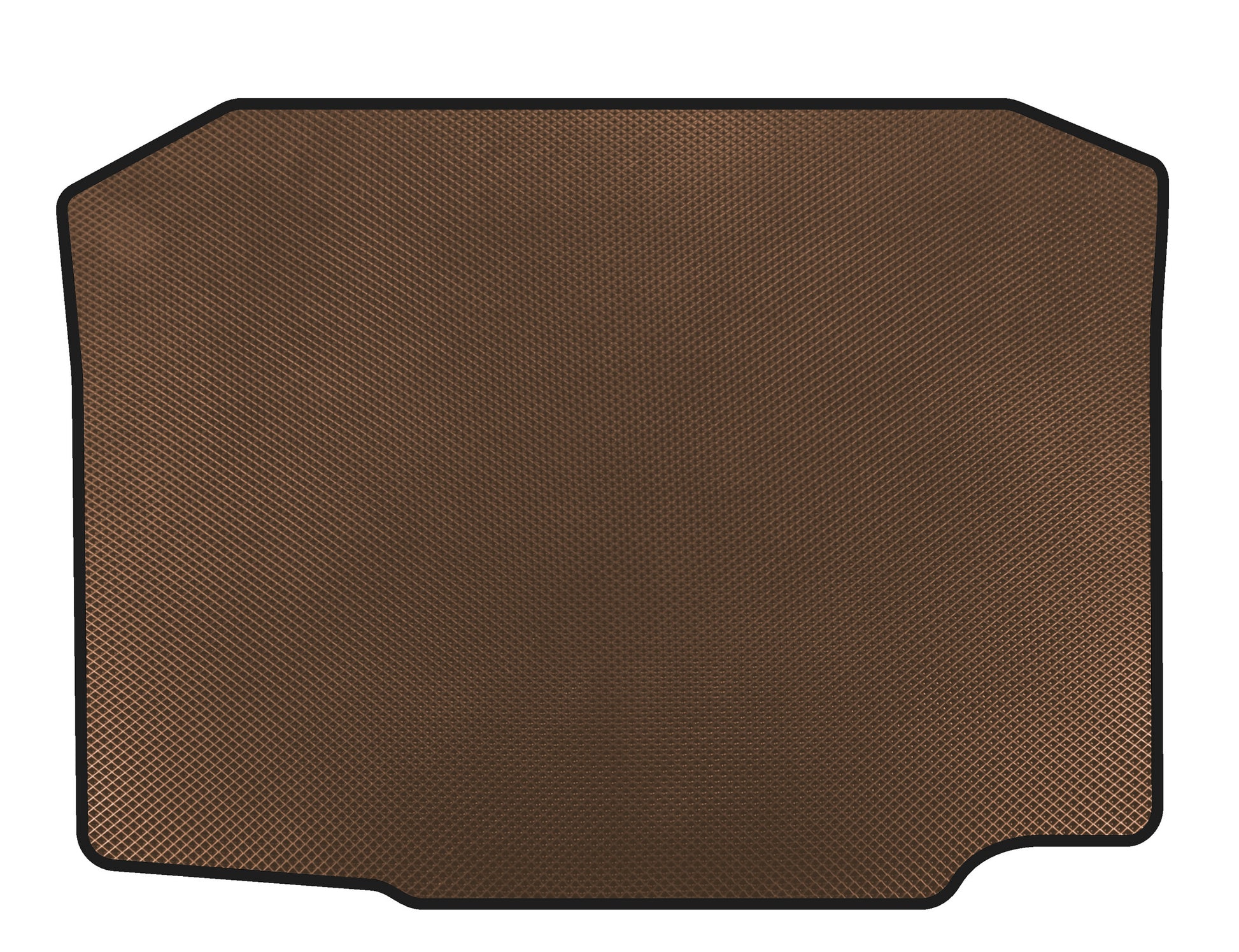 EVA Trunk Mat (2010-2012, HB, 5-door, Brown) for Seat Ibiza 2010-2017 - image 1
